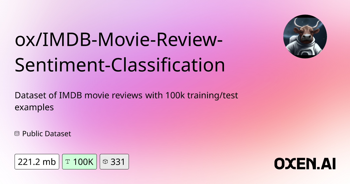imdb movie review sentiment classification