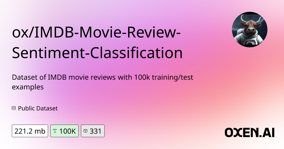 imdb movie review sentiment classification